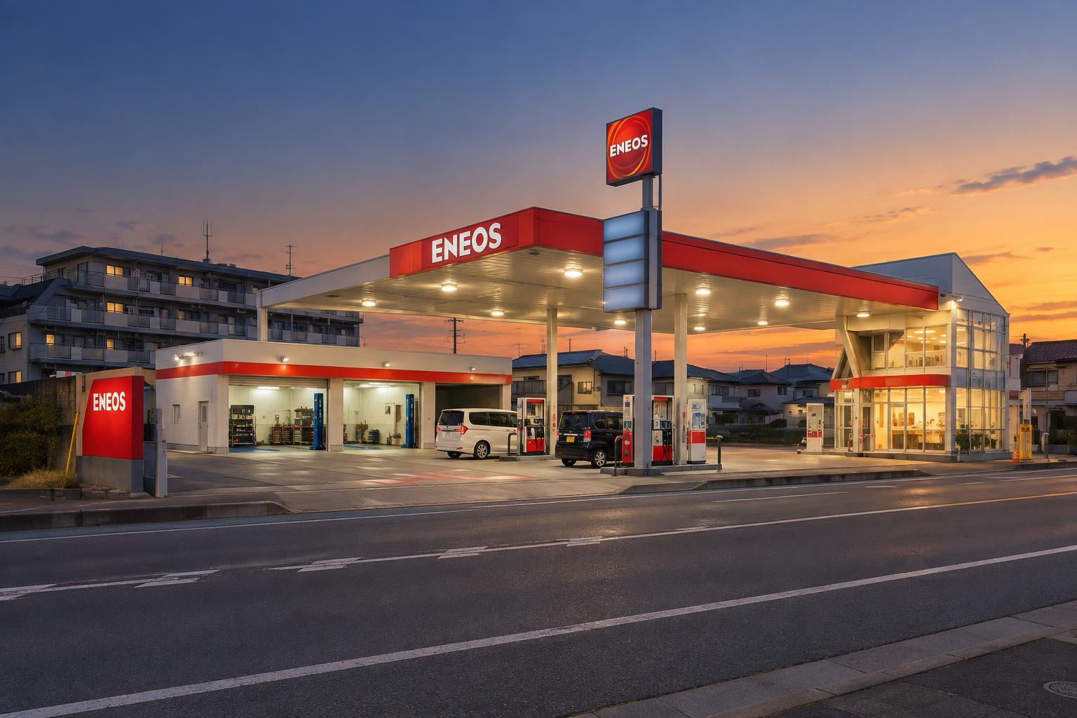 ENEOSハートランド09 上尾店の外観
